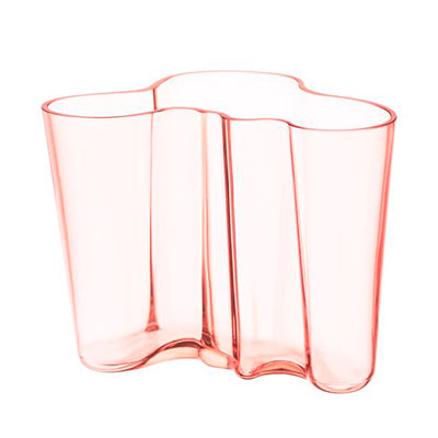 Aalto vase 160mm salmon pink2 JPG