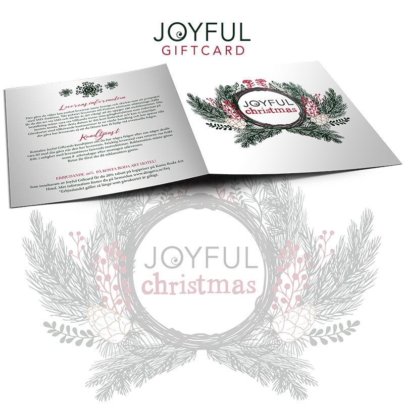 Joyful Giftcard 2021 kortet mix