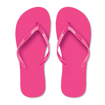 flip flops rosa