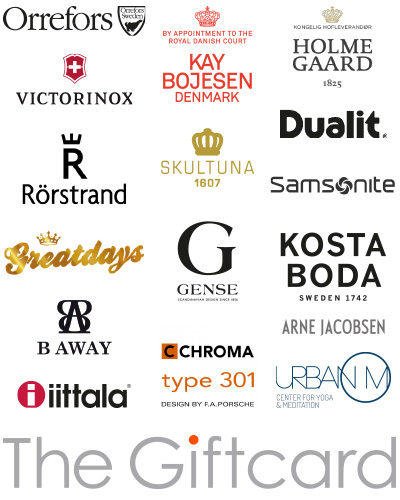 the giftcard brands all