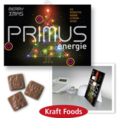 Chokladkalender m tryck