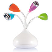 Flower USB-hubb