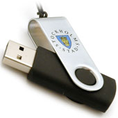 USB-minne 4GB m tryck
