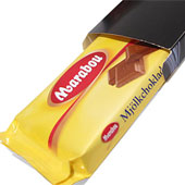 Chokladkaka med tryck
