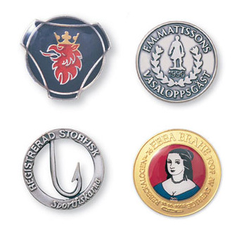 Pins i egen design