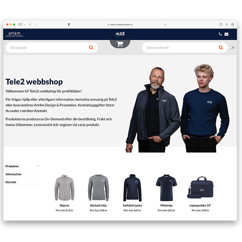 Tele2 webshop