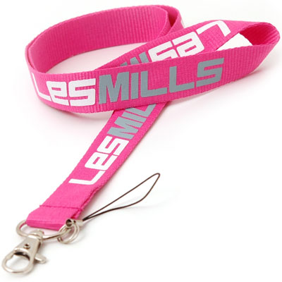 lesmills logoband tryckt