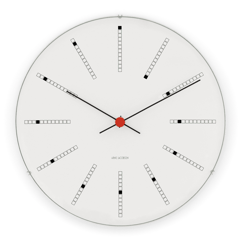 Arne Jacobsen banker clock 29