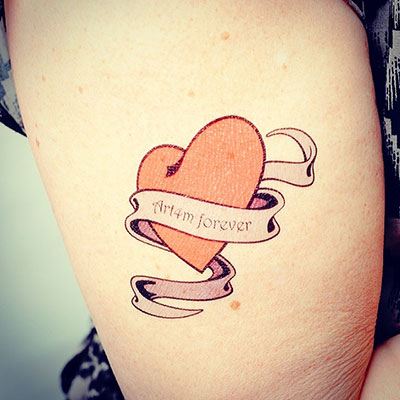Art4m tatuering Instagram