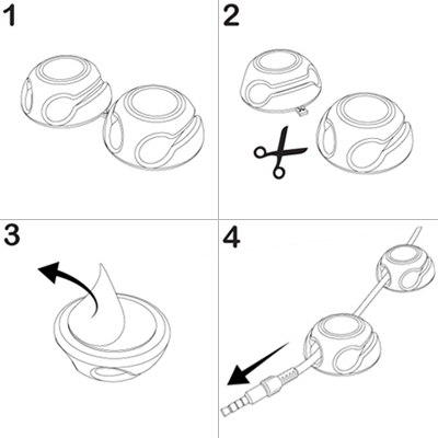 Clippi Sladdhallare manual