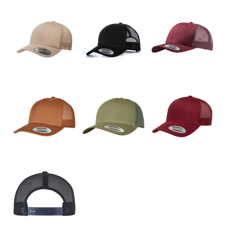 Flexfit retro trucker farger 3
