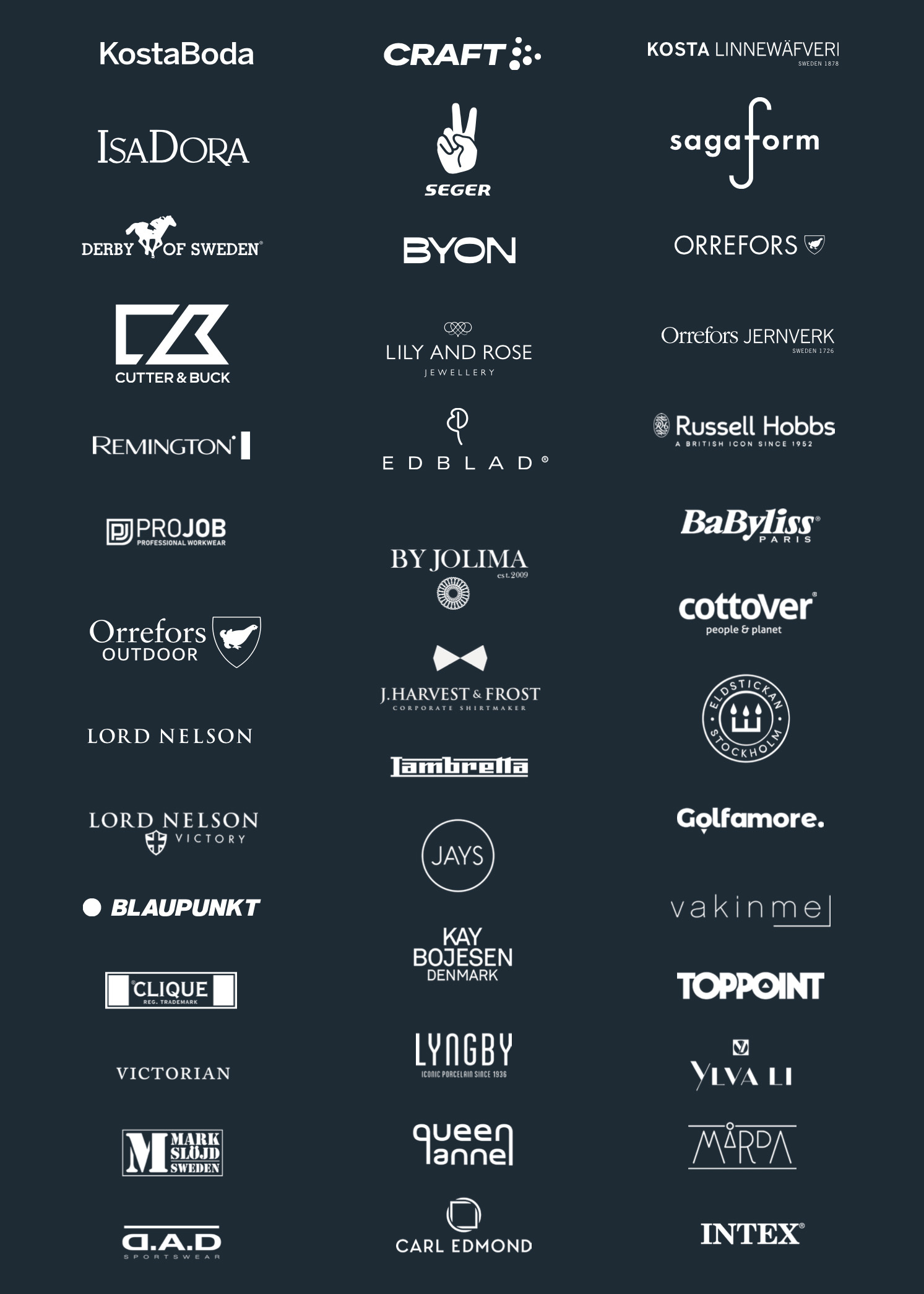 Joyful Giftcard brands