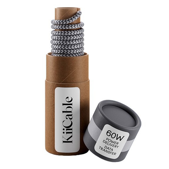 Kiicable Config grigio pack bicolore