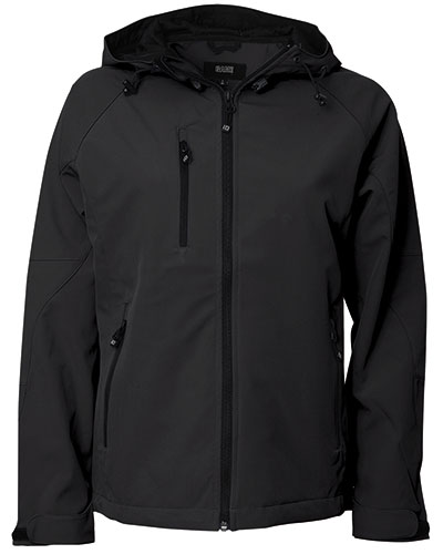 Munkjacka softshell 0861 svart dam