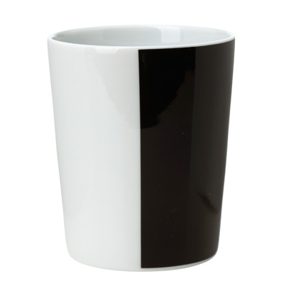 Rorstrand 10gruppen 50 50 black mug