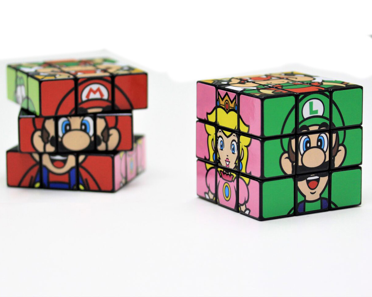 Rubiks kub 3x3 57mm Mario