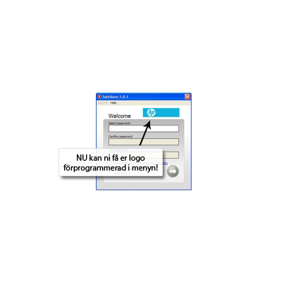 SafeStore meny