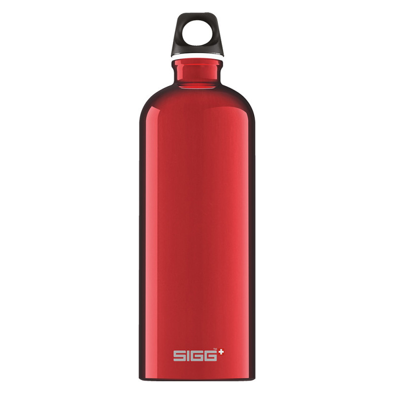 Sigg vattenflaska 1L red