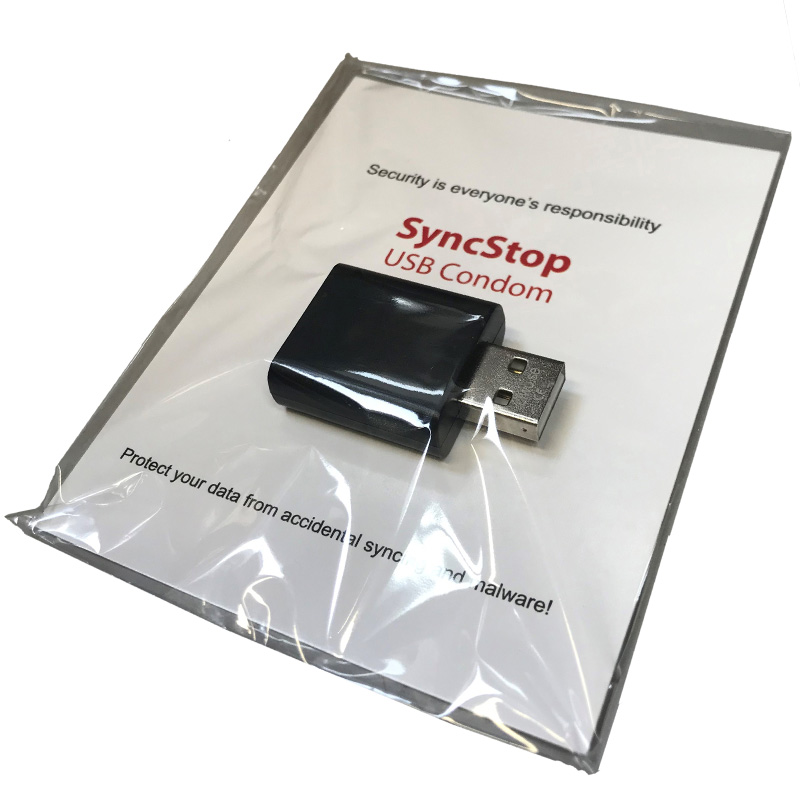 SyncStop usb condom 1