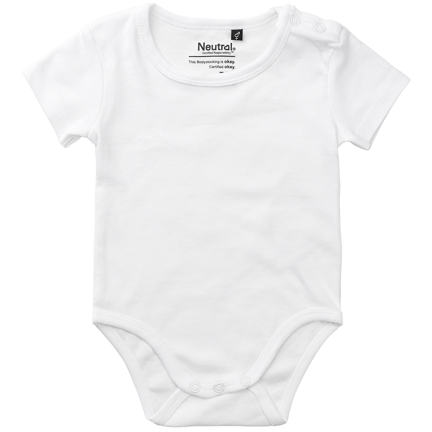 babies short sleeve bodystocking vit