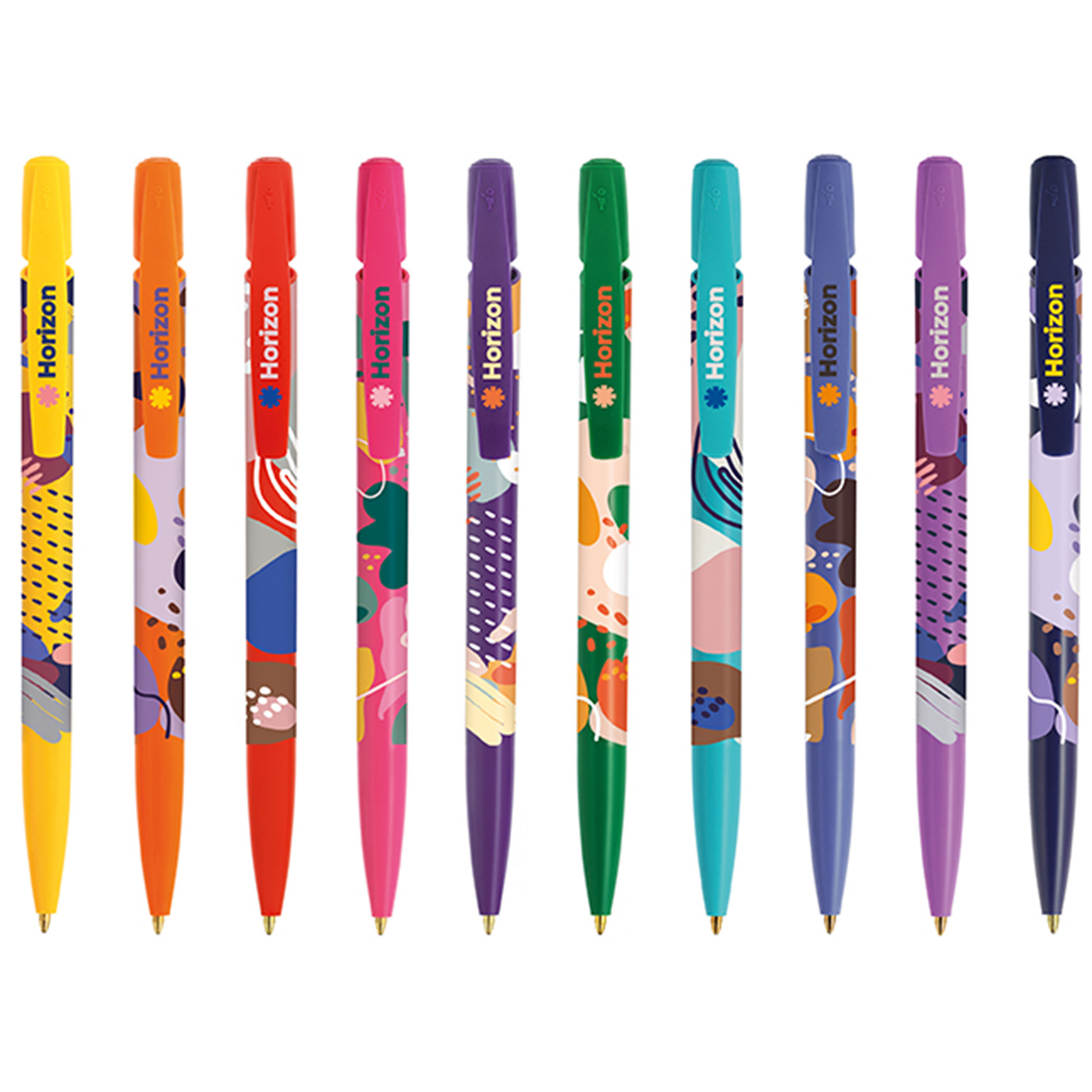 bic media clic kulspetspenna farger