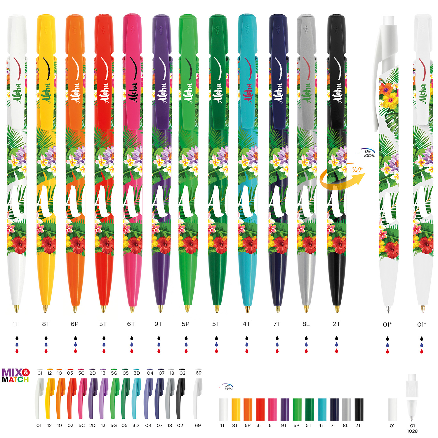 bic media clic kulspetspenna mixmatch