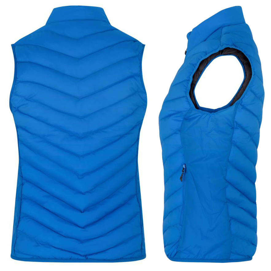 bodywarmer dunvast bak sida