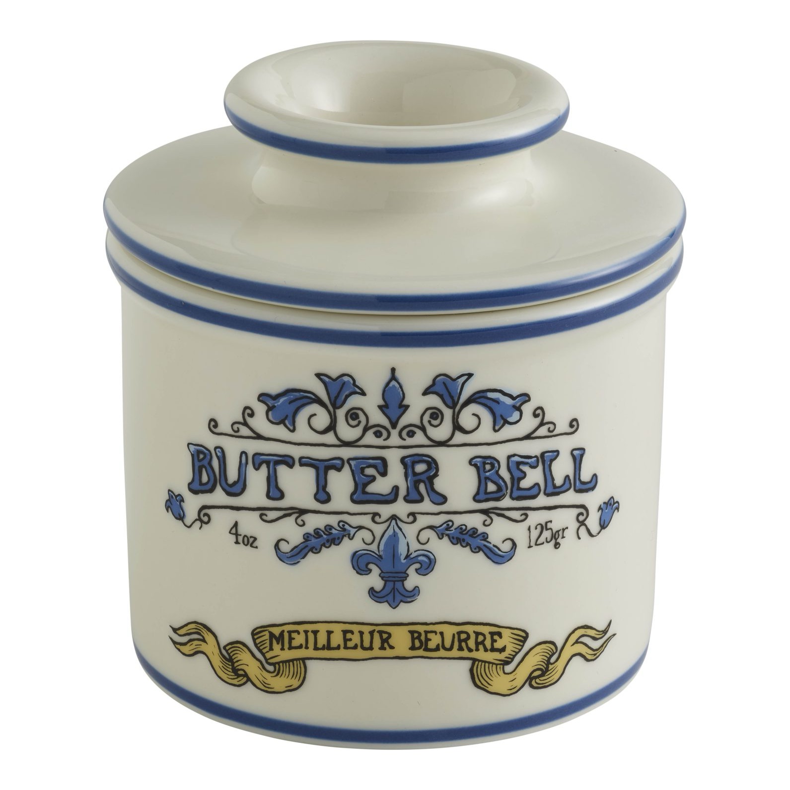 butterbell art noveau blue