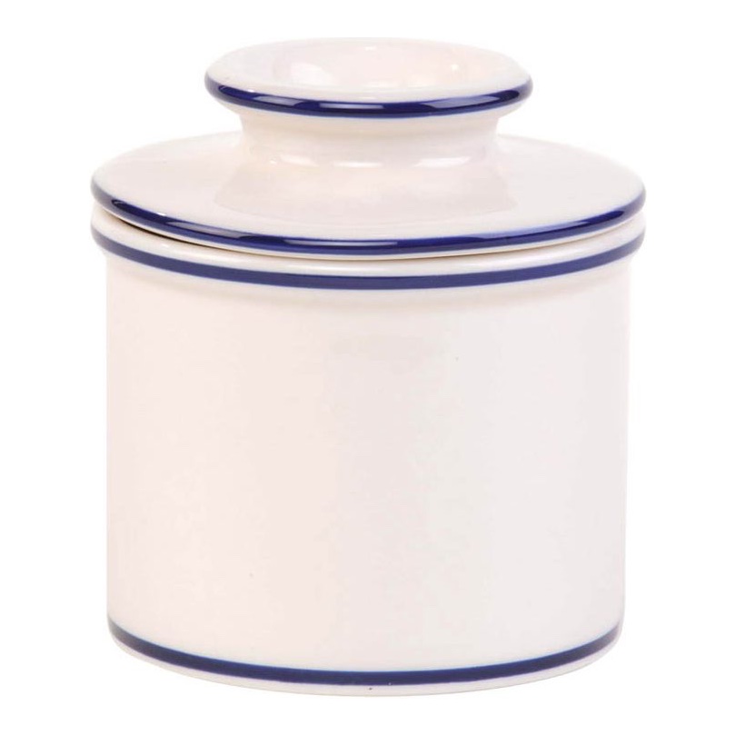 butterbell white blue trim