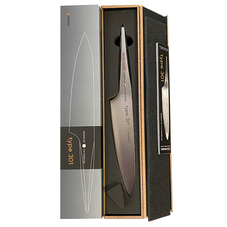 chroma porsche 301 santoku japansk kockkniv