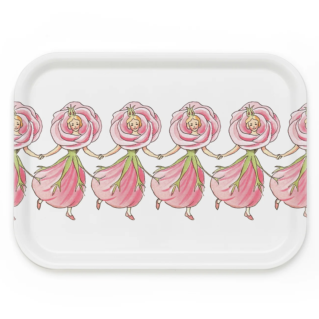 elsa beskow bricka ros