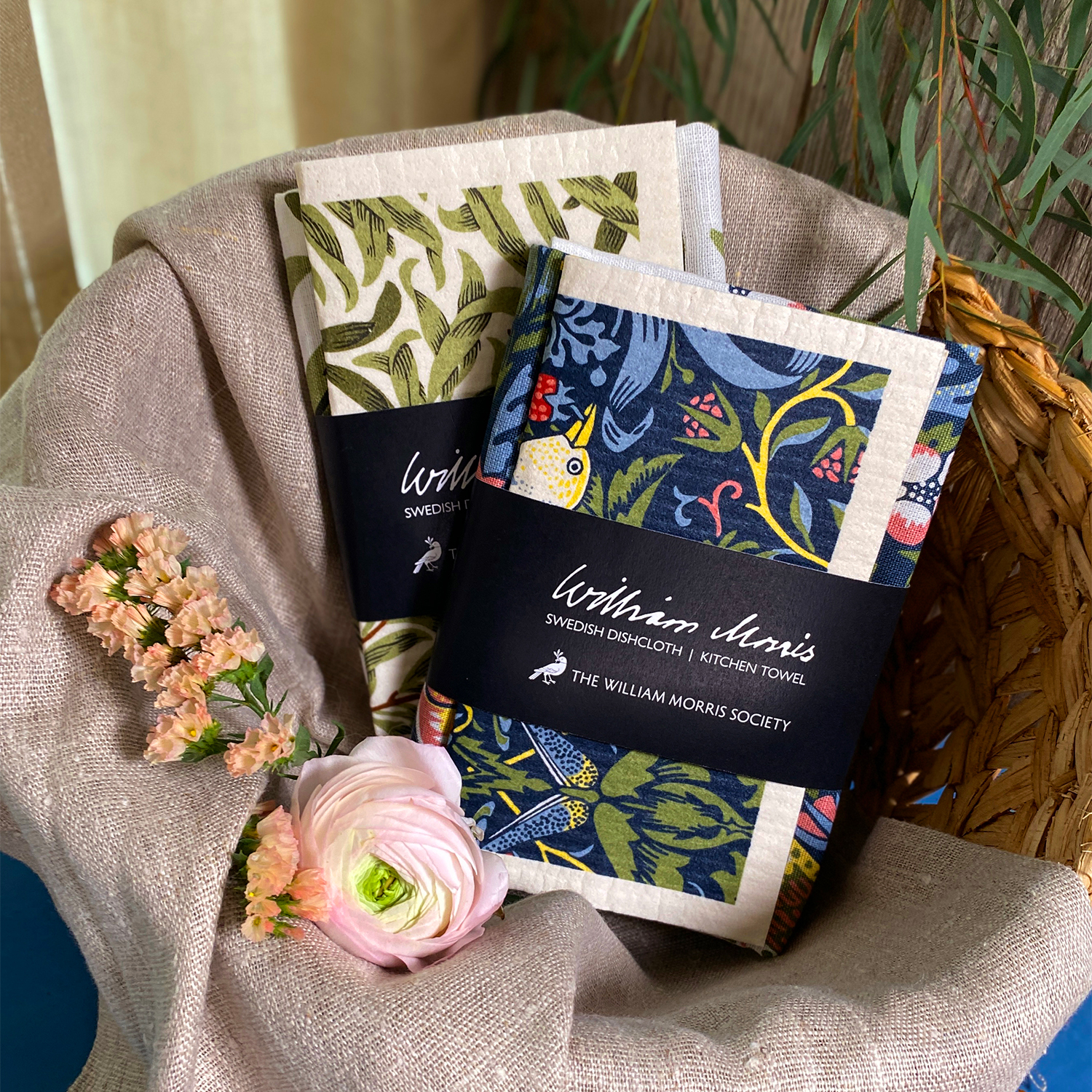 gavoset handduk disktrasa william morris