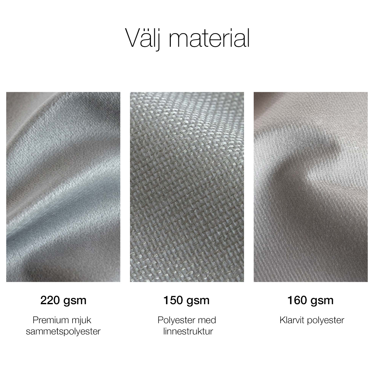 kudde egen design material