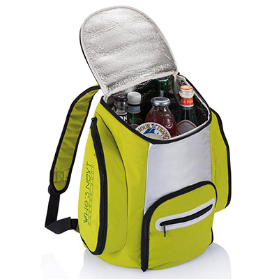 kylryggsack cooler gron silver2