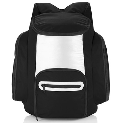 kylryggsack cooler svart silver