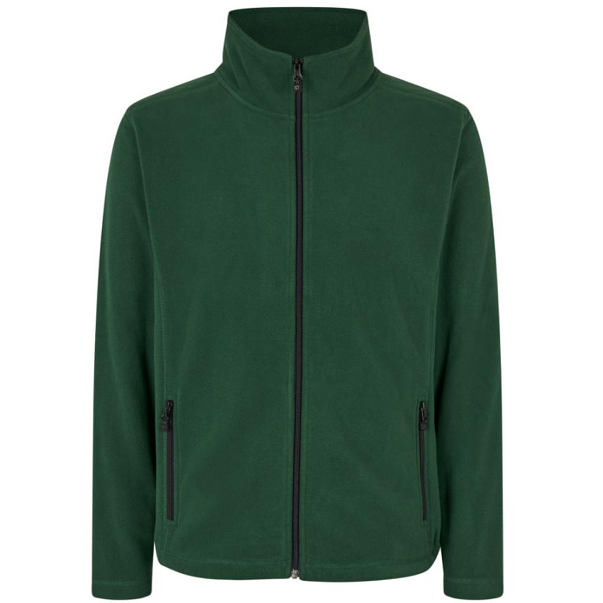 microfleece cardigan buteljgron