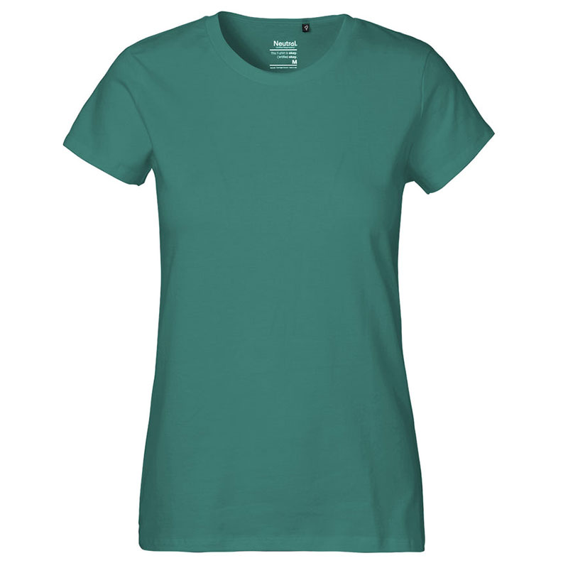 neutral classic tee teal 1