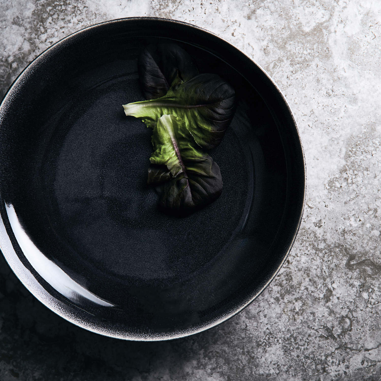 nomimono serveringsskal svart