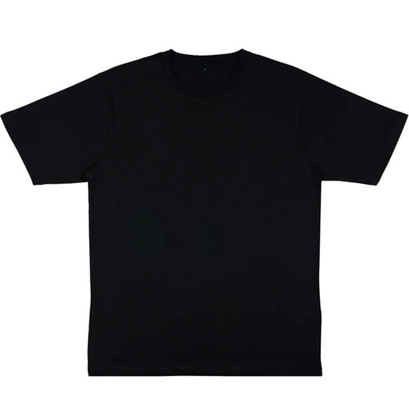 oversize organic t shirt black