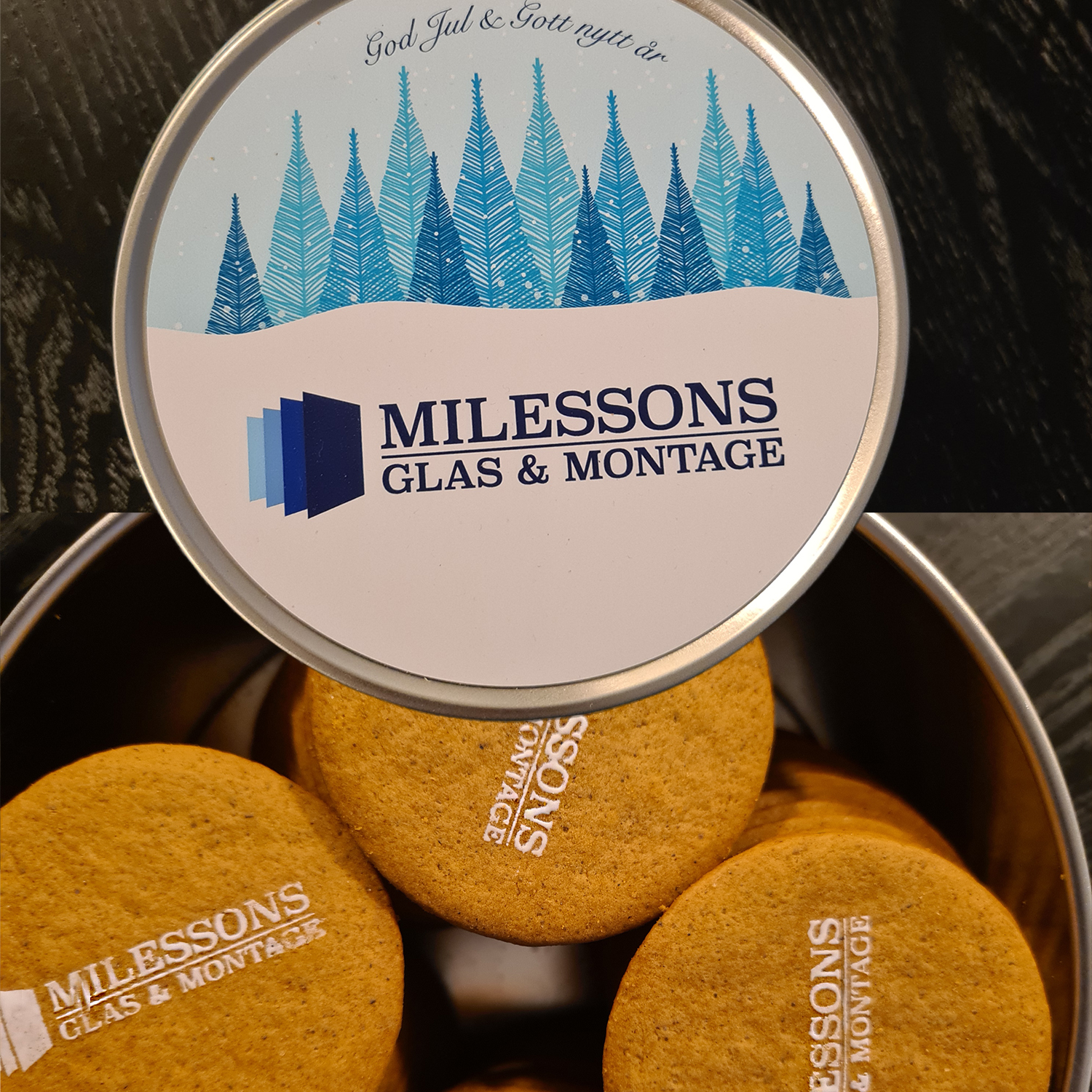 pepparkakor runda tryck milesson