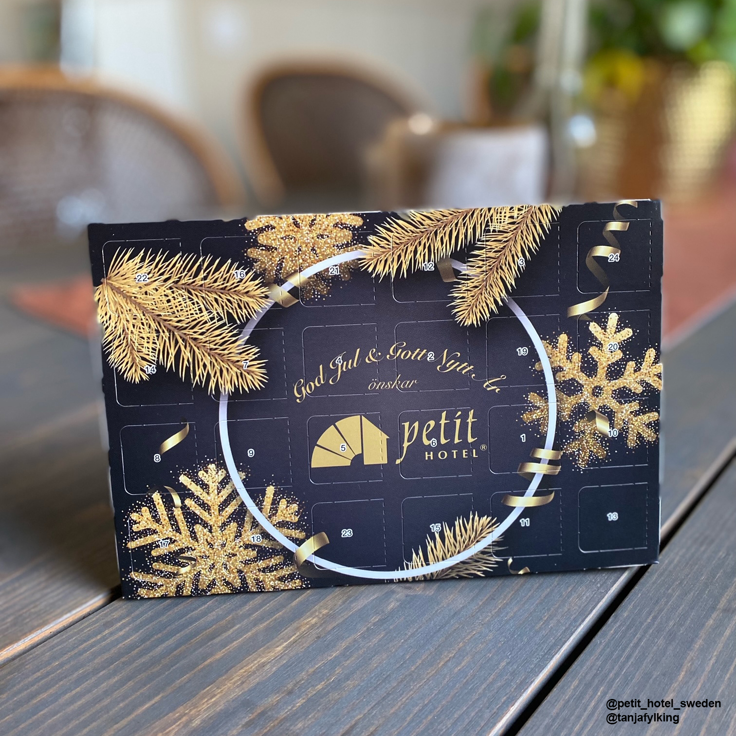 petit hotels chokladkalender tryck
