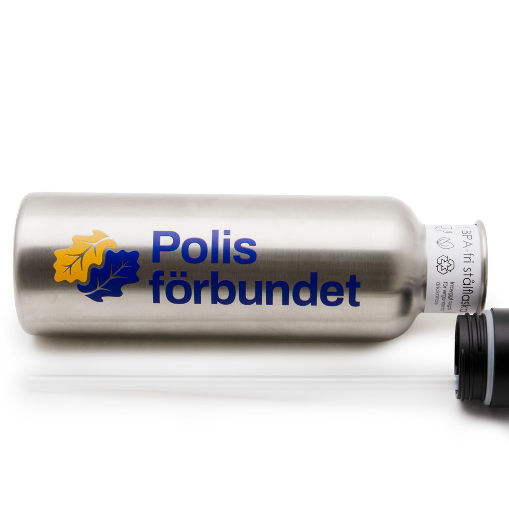 pf sipp stalflaska silver