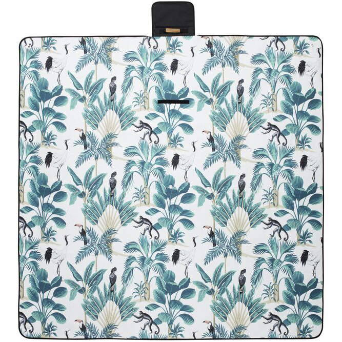 picknickfilt stor tropical ovansida