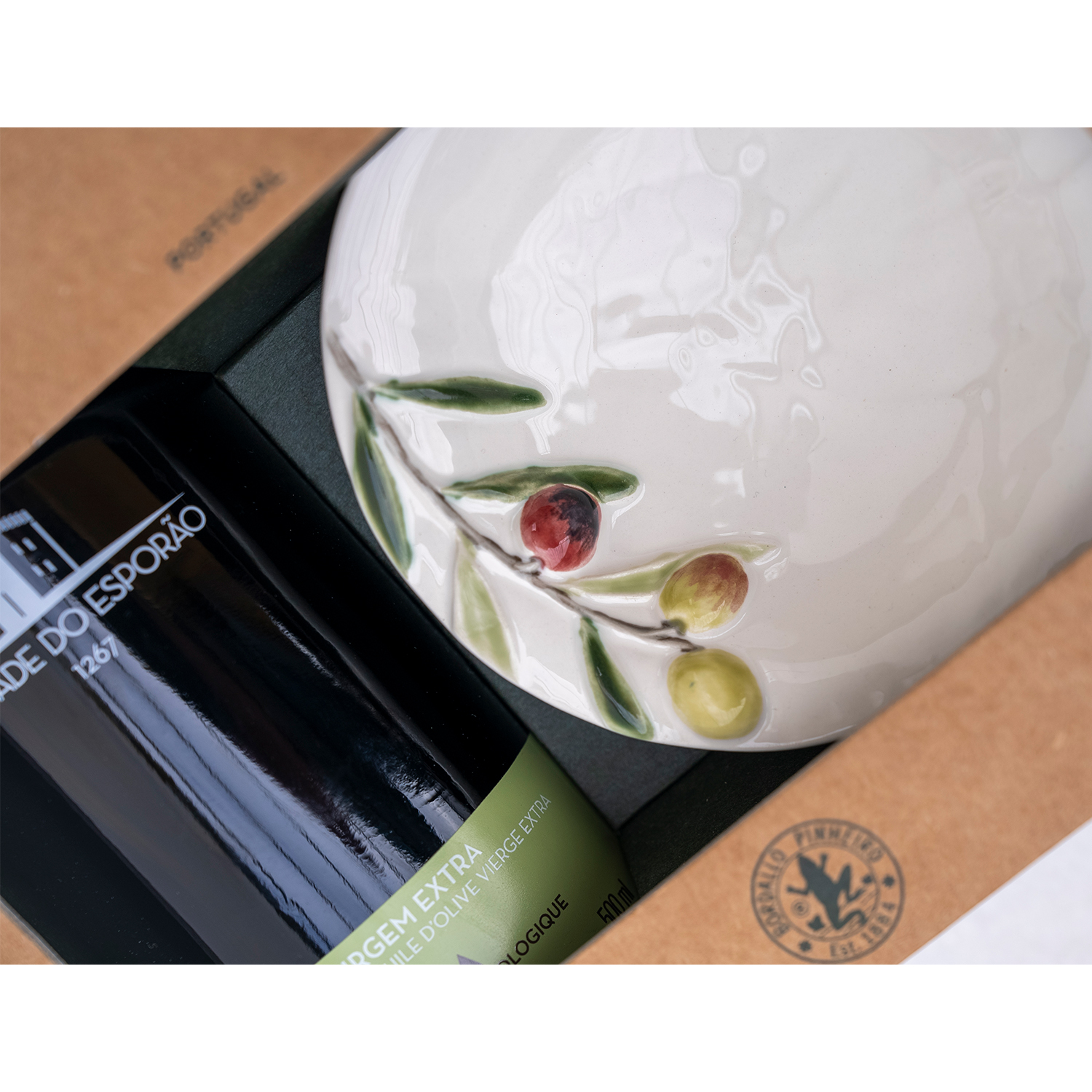 presentkit olivolja tallrik