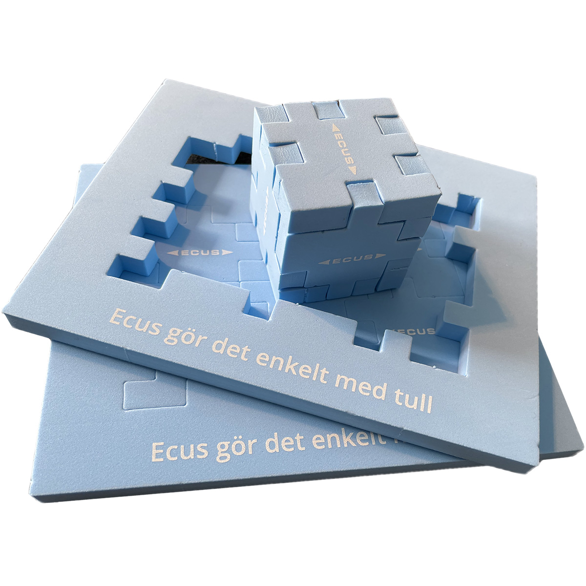 pusselkub Ecus