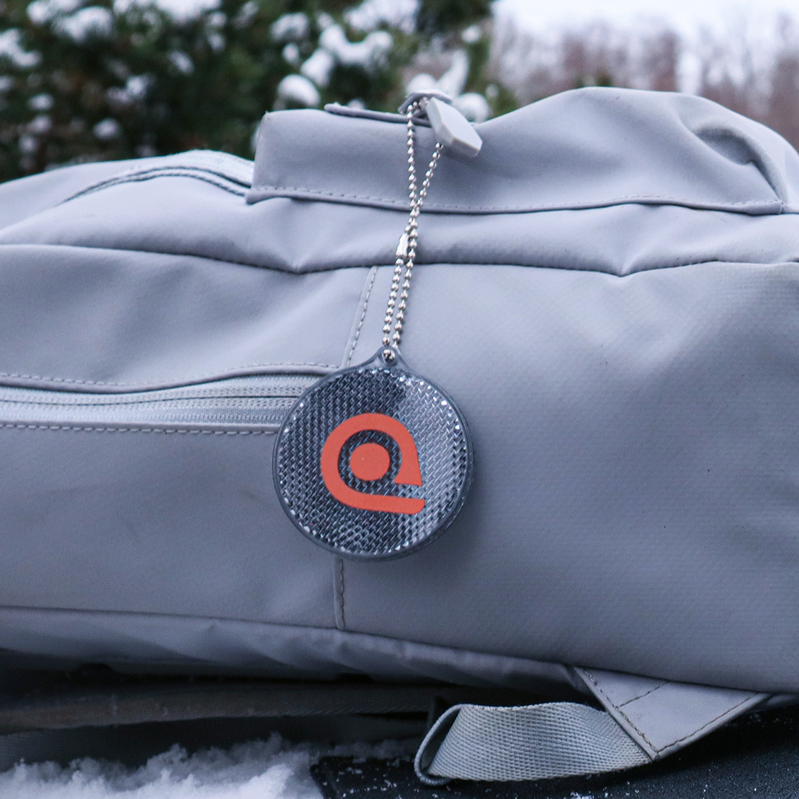 reflex rund med tryck bag
