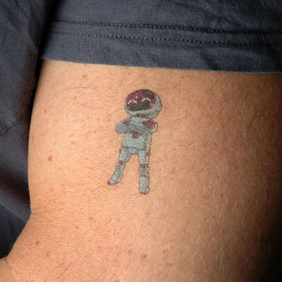 robot tatuering