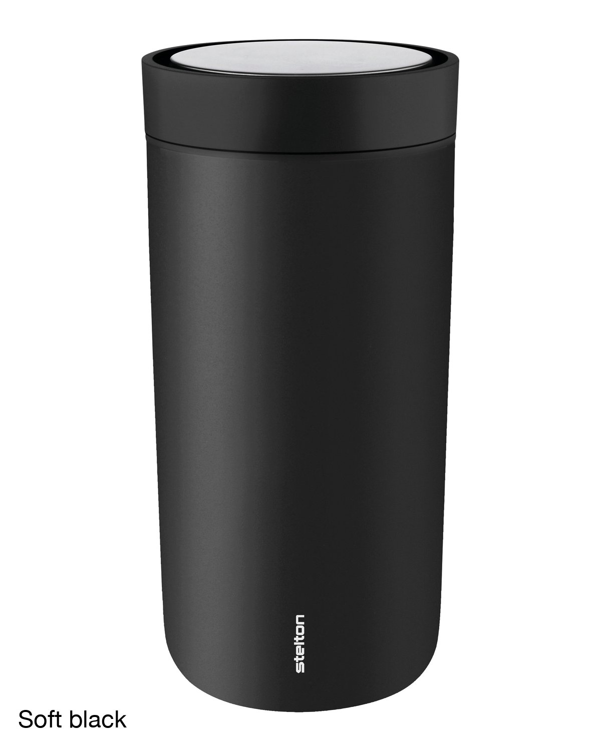 stelton to go click 400ml soft black