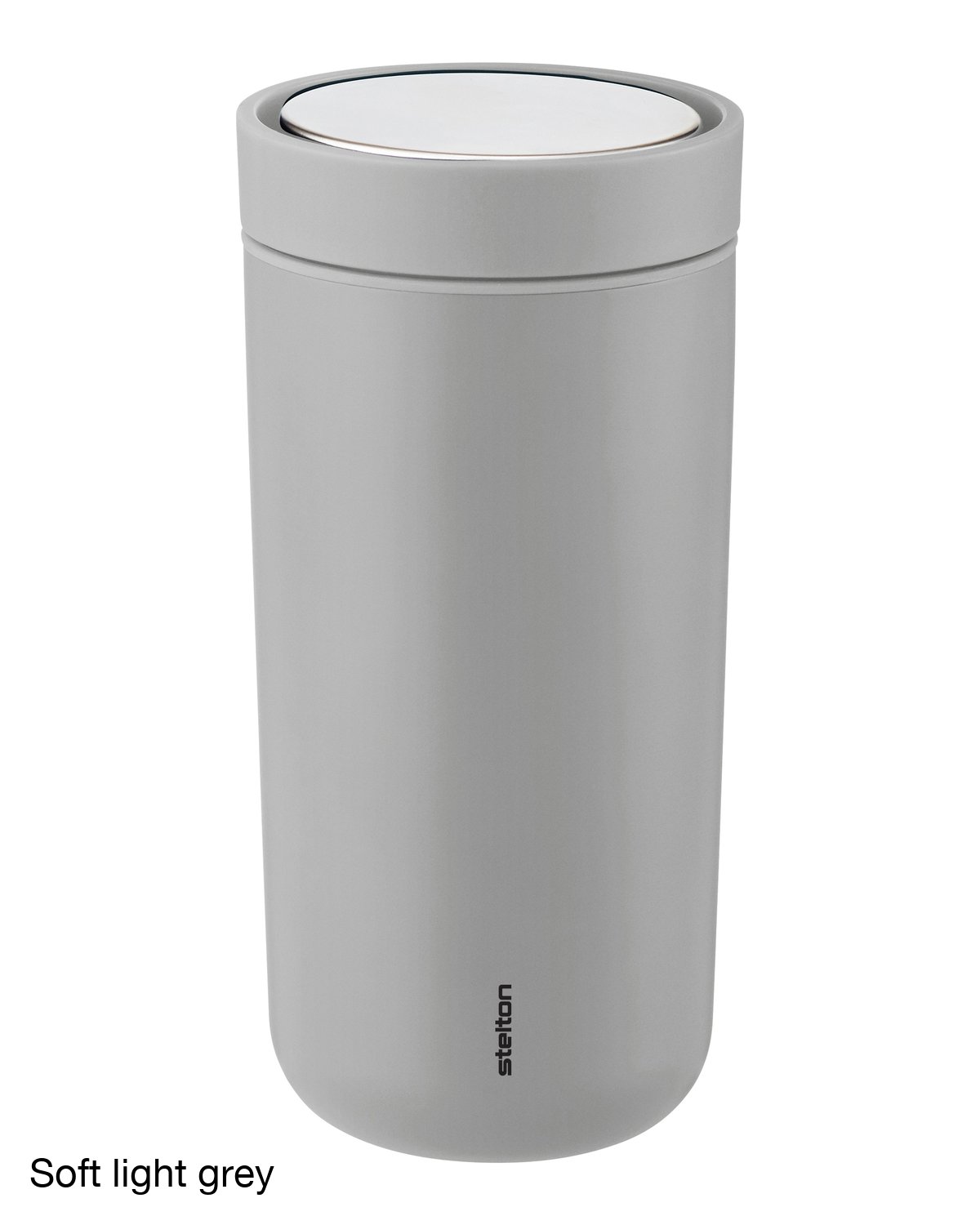 stelton to go click 400ml soft light grey