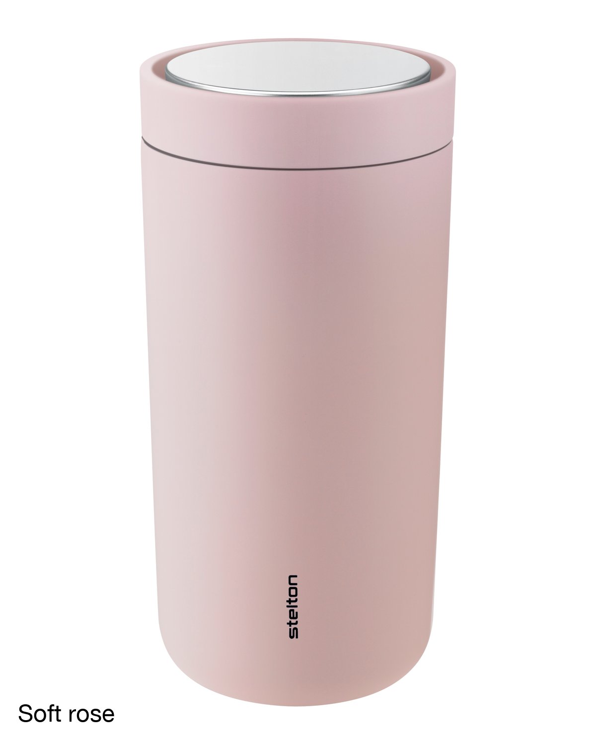 stelton to go click 400ml soft rose
